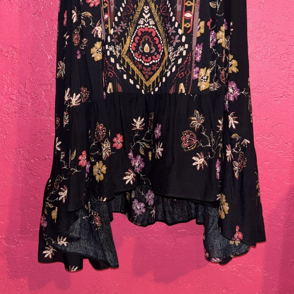 Intimately by Free People Annka Boarder boho hippie slip dress. Sz XS. - Picture 7 of 15